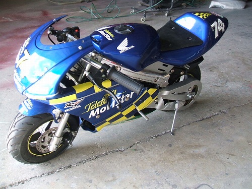 ポケバイ を ７４Daijiroカラーにペイント バイクギャラリー集｜京都 井上製作所 - Inoue-Factory